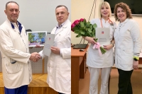 Сегодня в МОКМЦ - особенный день. На заслуженный отдых ушли два выдающихся врача.