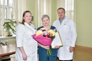 C теплотой и благодарностью провожаем на заслуженный отдых Лидию Павловну Трушлякову